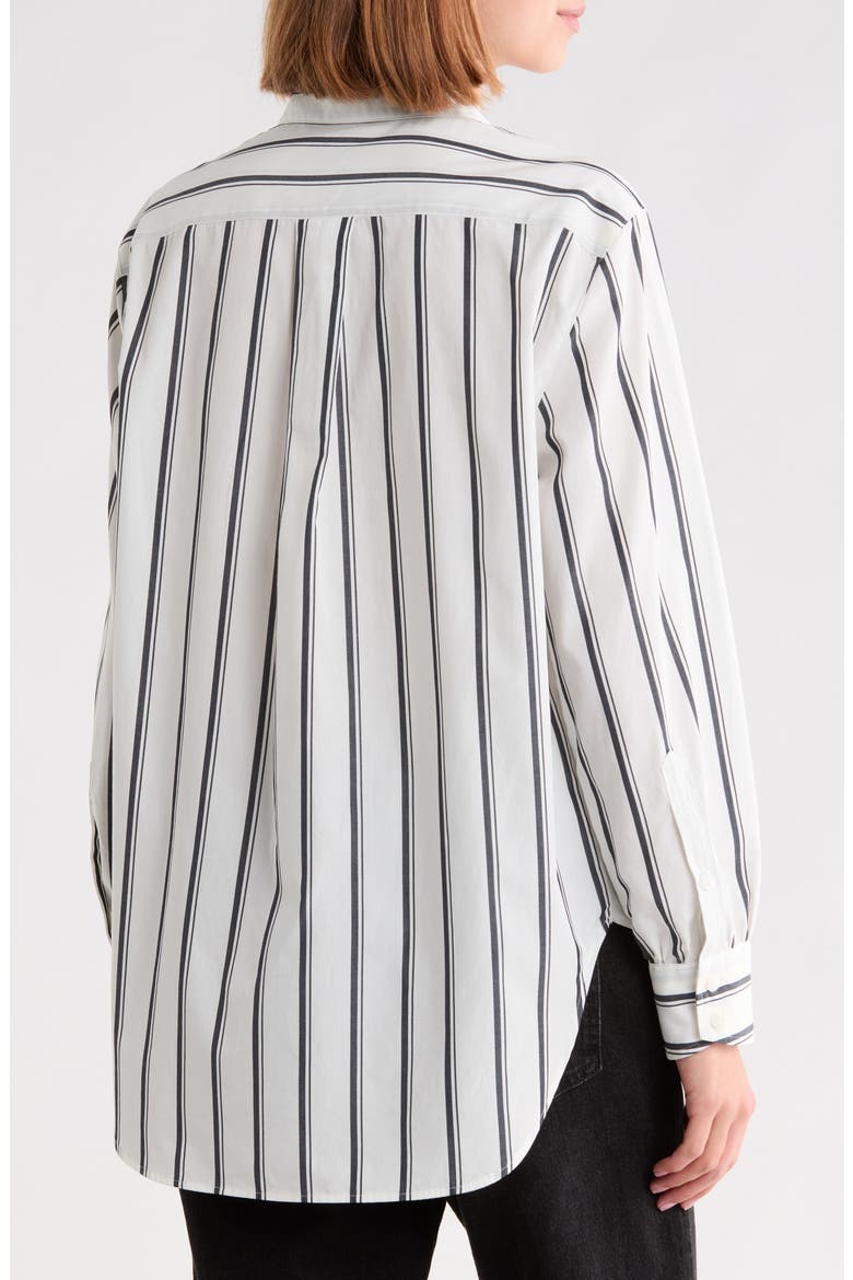 Max Striped Shirt, Alternate, color, NAVY STRIPE