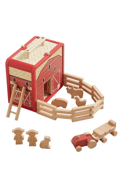 Wonder & Wise by Asweets Take With Me Farm Playset in Multi 