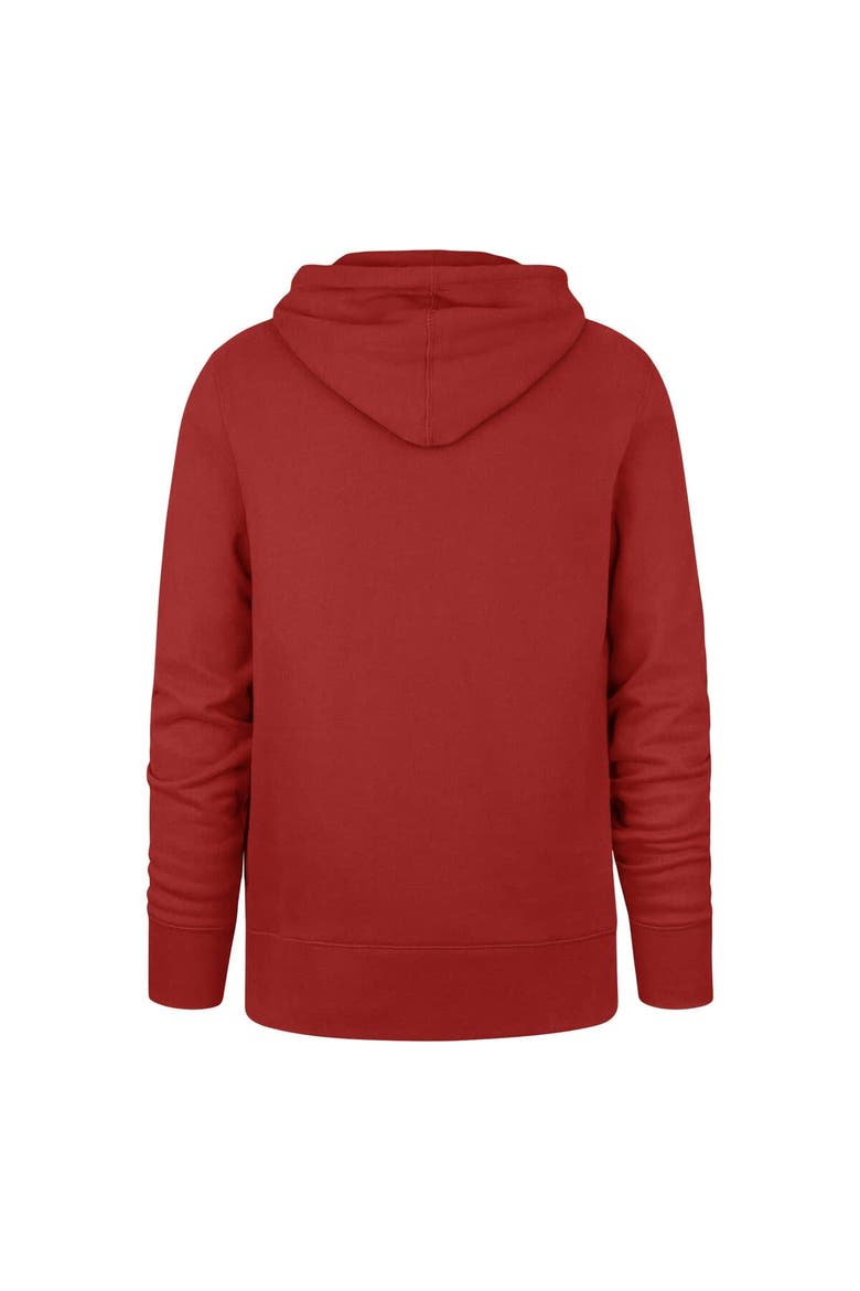 Men's '47 Scarlet San Francisco 49ers Regional Headline Hoodie, Alternate, color, Scarlet