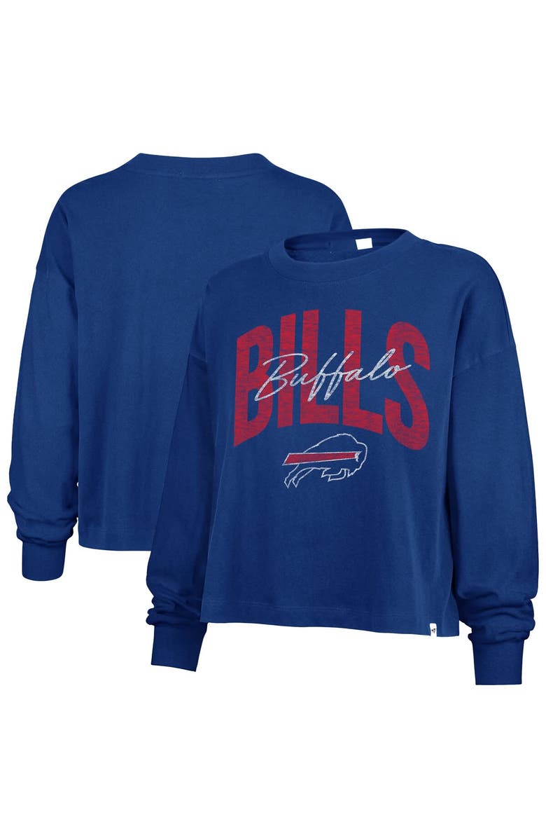 '47 Women's '47 Royal Buffalo Bills Muse Sydney Long Sleeve T-Shirt, Main, color, Royal