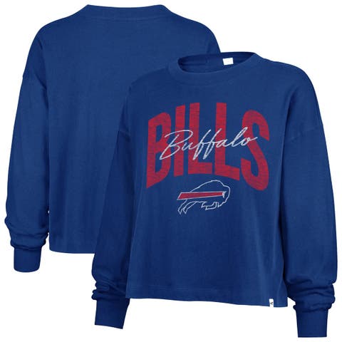 Women's '47 Royal Buffalo Bills Muse Sydney Long Sleeve T-Shirt