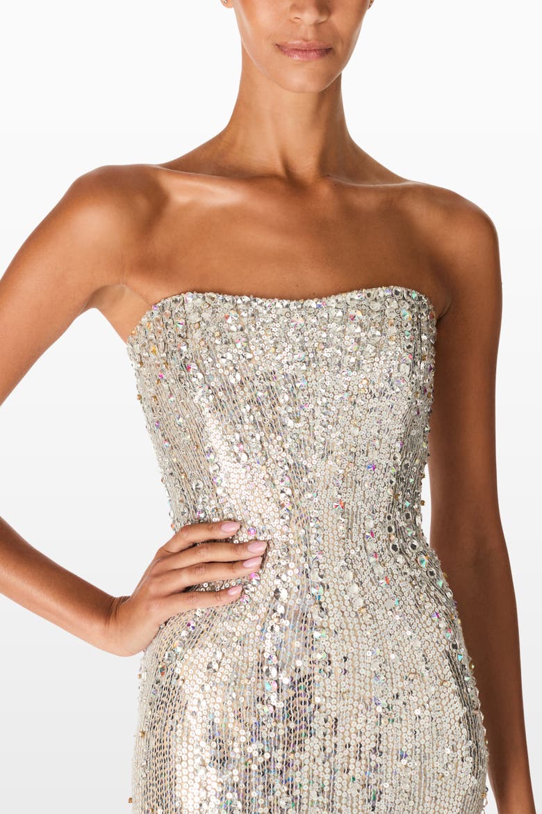 Sarai Gown, Alternate, color, Almond
