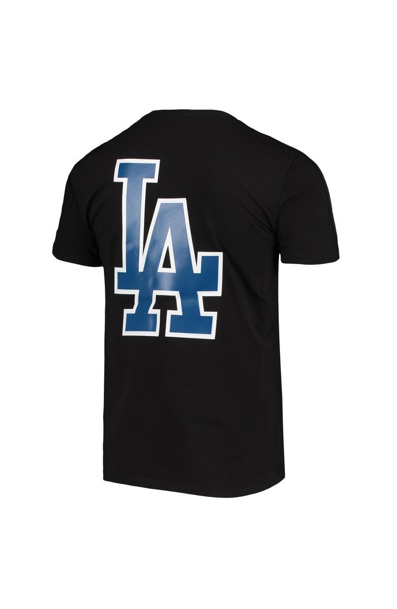 PRO STANDARD Men's Pro Standard Black/ Los Angeles Dodgers Taping T-Shirt, Alternate, color, 