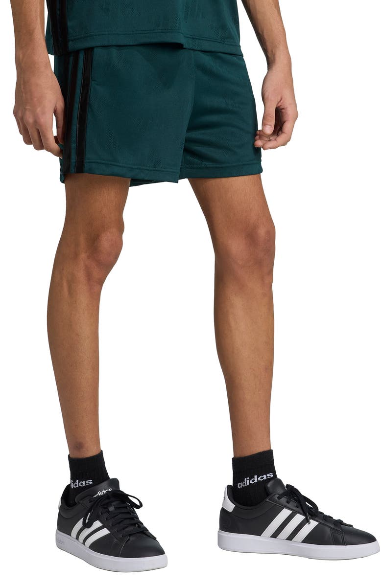 adidas Stadium Jacquard Shorts, Alternate, color, Aurora Ivy/ Black