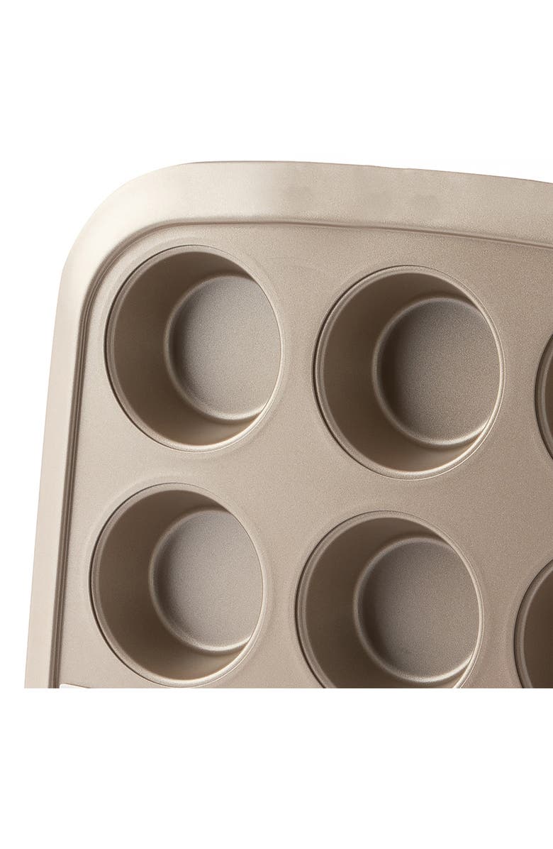 BergHOFF Leo Balance 12-Cup Cupcake Pan, Alternate, color, Golden