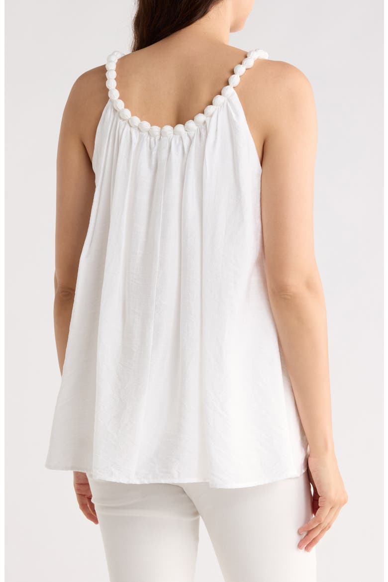 Beaded Balloon Top, Alternate, color, WHITE