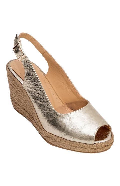 Ryan Leather Espadrilles (Women)