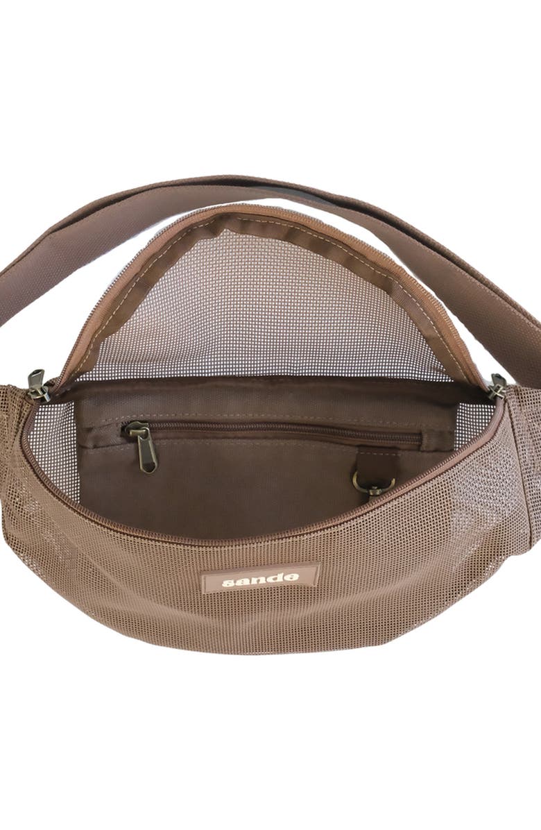 Sande Essentials Crossbody Bag, Alternate, color, Espresso