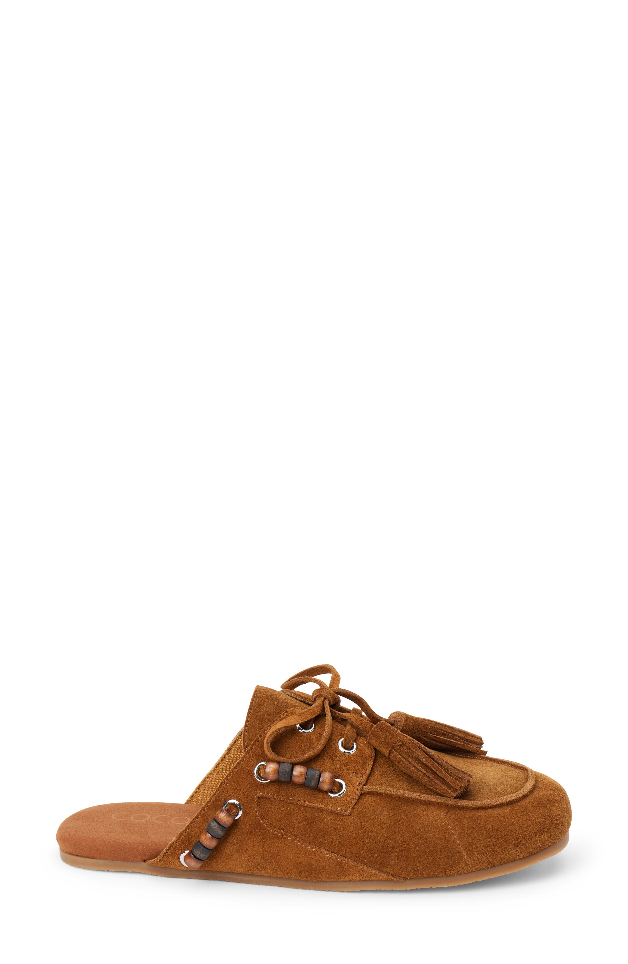 River Leather Mule, Alternate, color, TOBACCO
