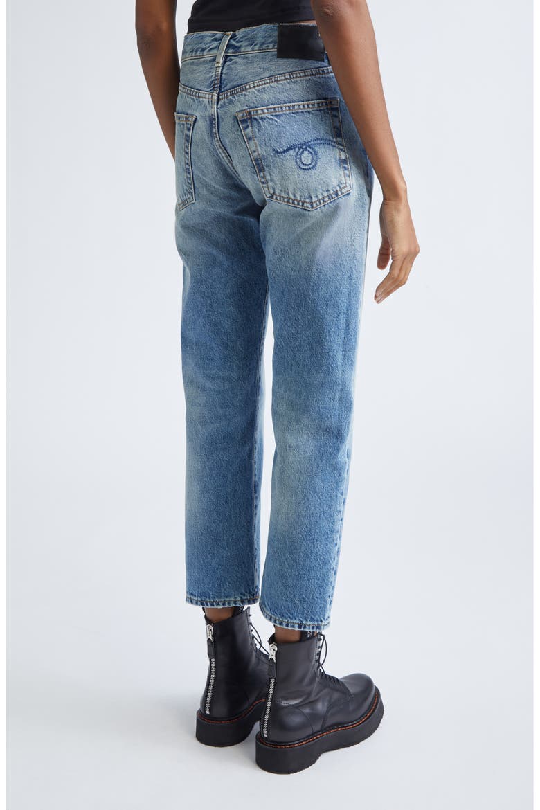 Straight Leg Boyfriend Jeans, Alternate, color, JASPER
