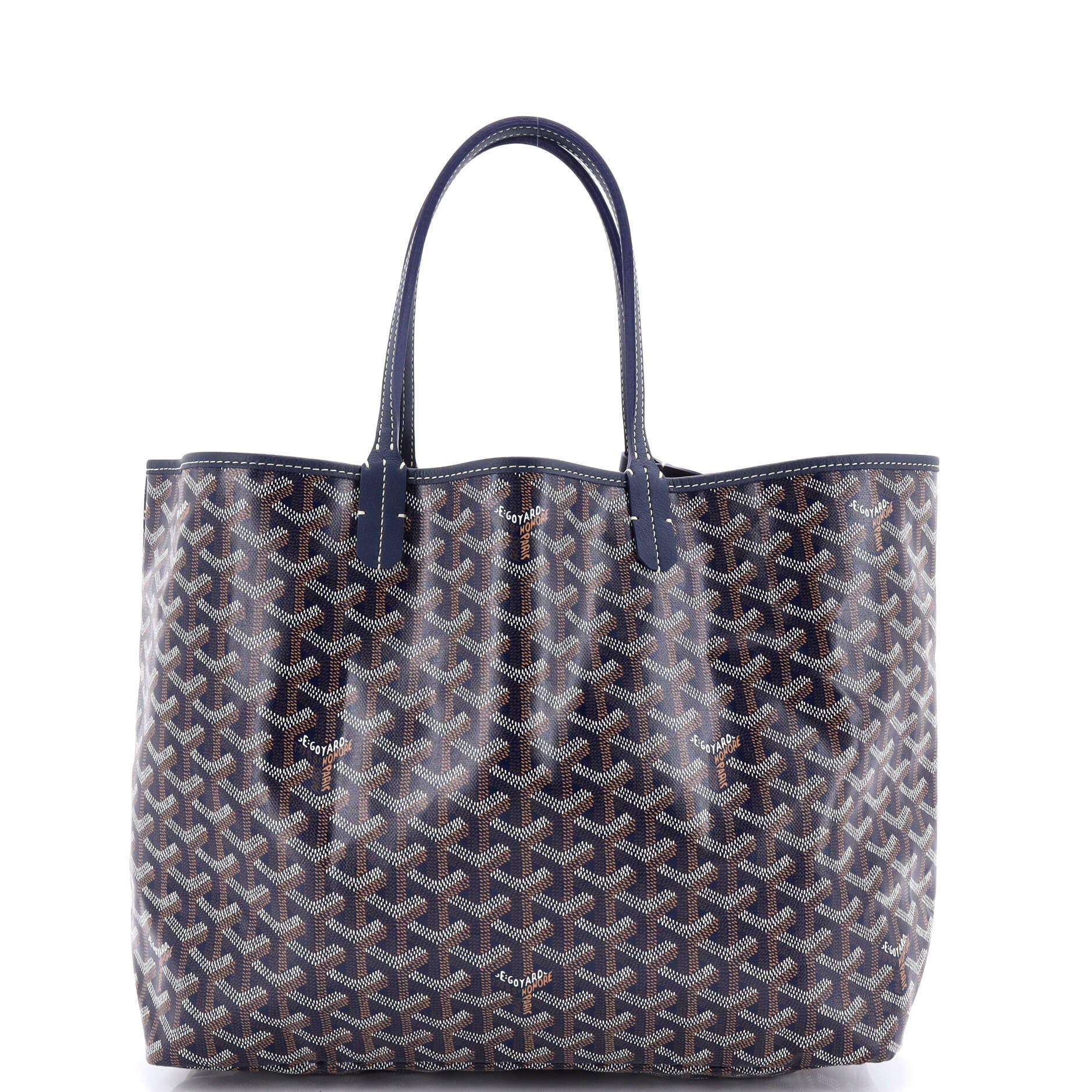 Pre-Owned Goyard Saint Louis Tote Coated Canvas PM, Main, color, 
