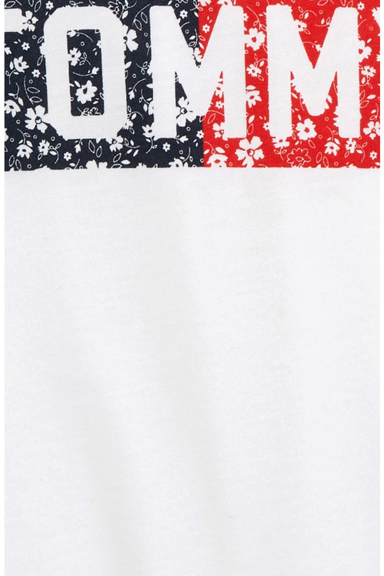 Ditsy Flag T-Shirt, Alternate, color, WHITE