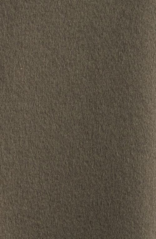 Frame Men's Double-face Wool Overshirt In Dark Taupe