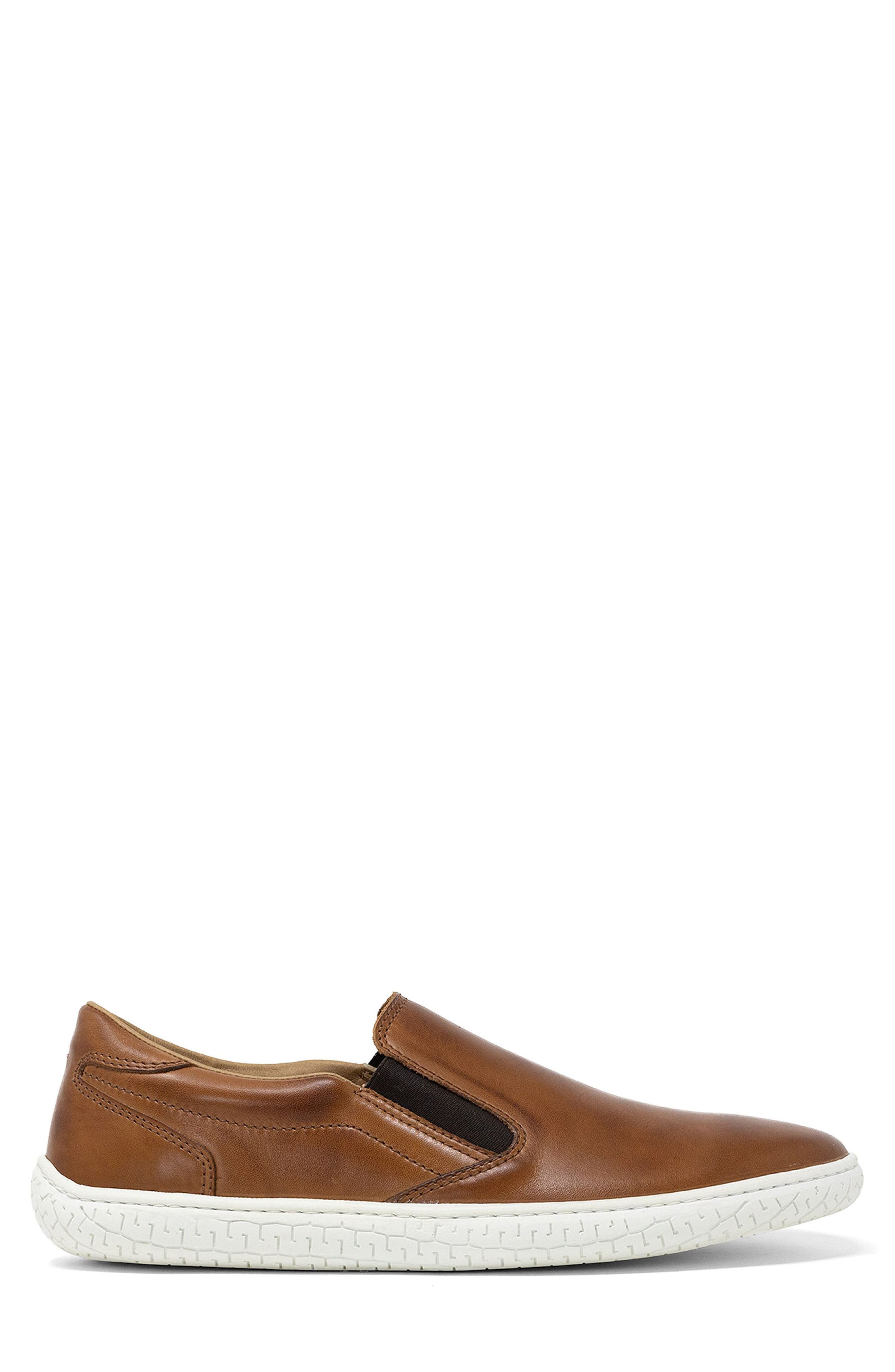 Slipstream Leather Slip On Sneaker, Alternate, color, COGNAC