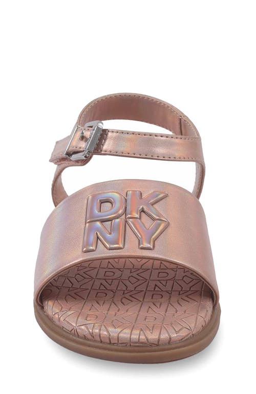 Dkny Little And Big Girls Val Alexandria Sandal In Taupe