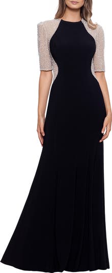 Black on sale Xscape evening gown