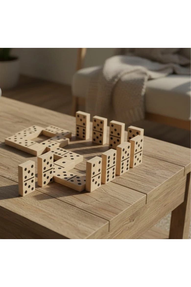 Xl Domino, Alternate, color, Beige Multi