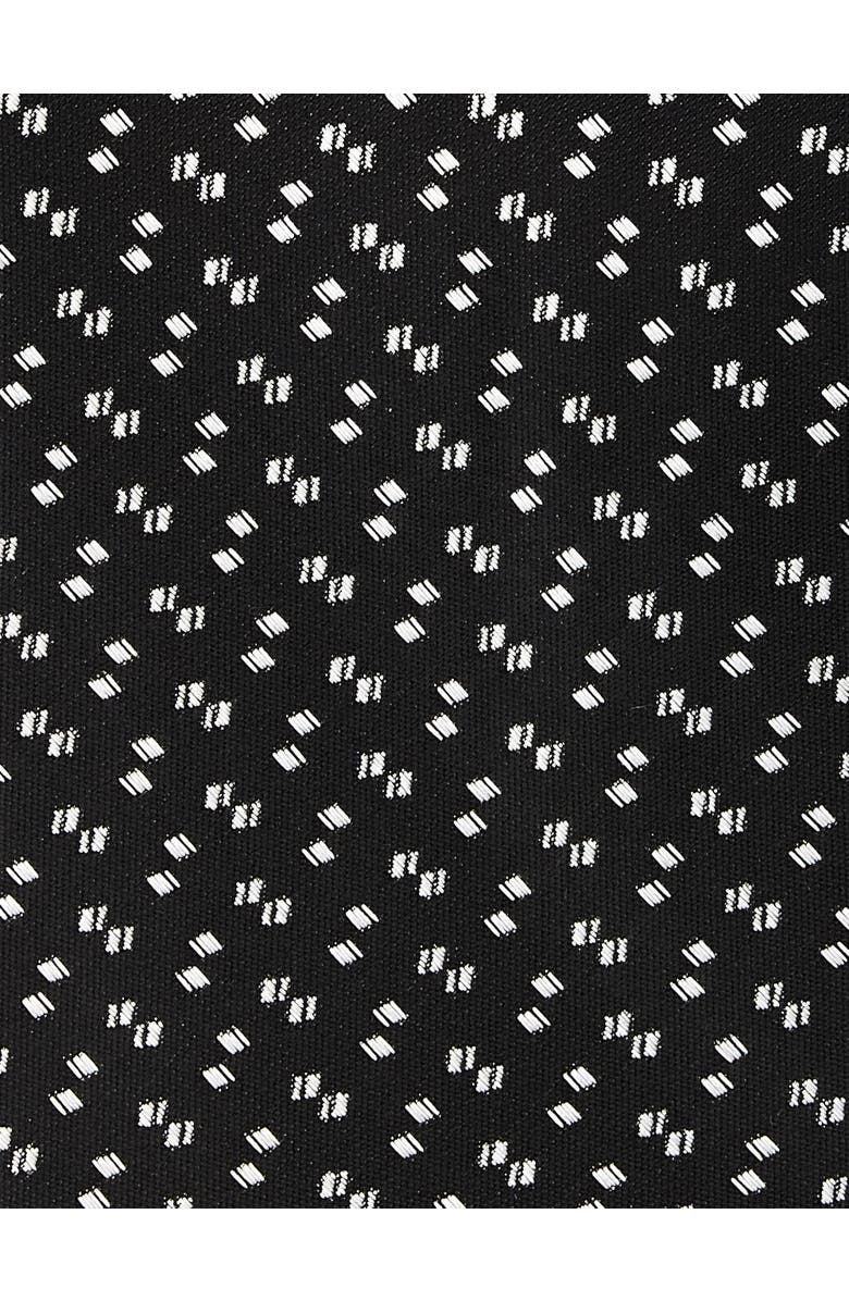 Synrgy by DXL Big & Tall Micro Neat Tie, Alternate, color, Black