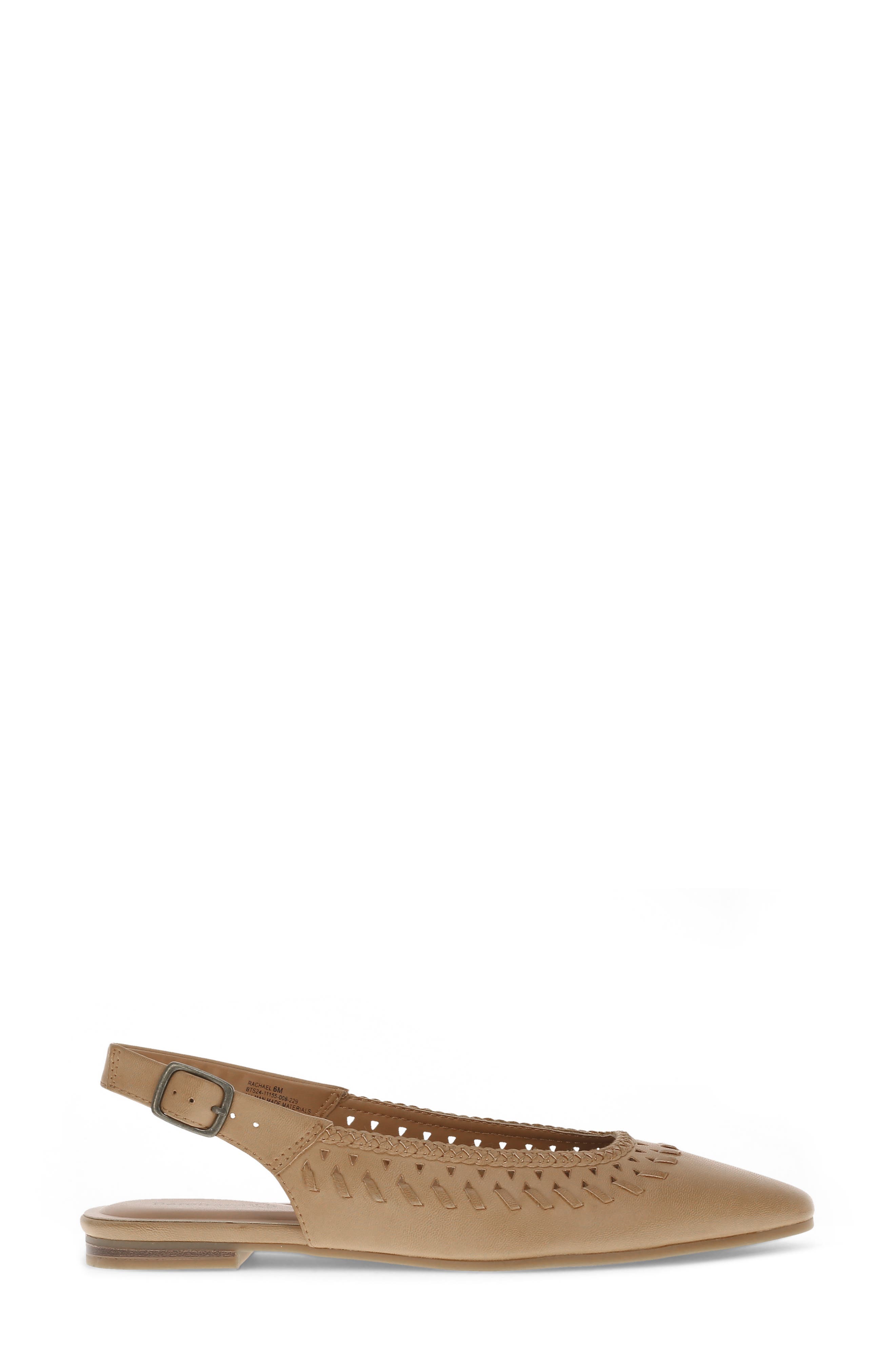 Rachael Slingback Flat, Alternate, color, DUNE