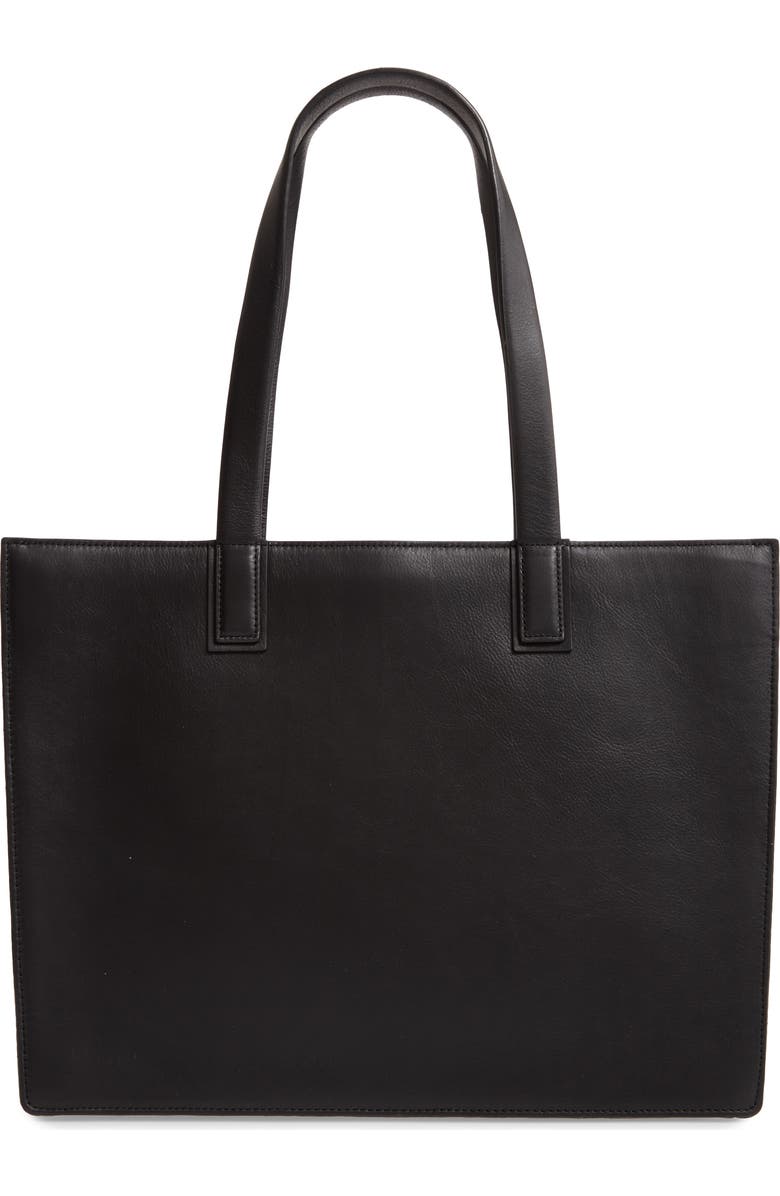 Nordstrom Concertina Leather Accordion Tote, Main, color,