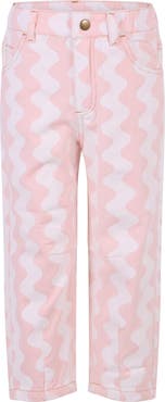 Rock Your Kid Kids' Penny Wavy Print Straight Leg Pants