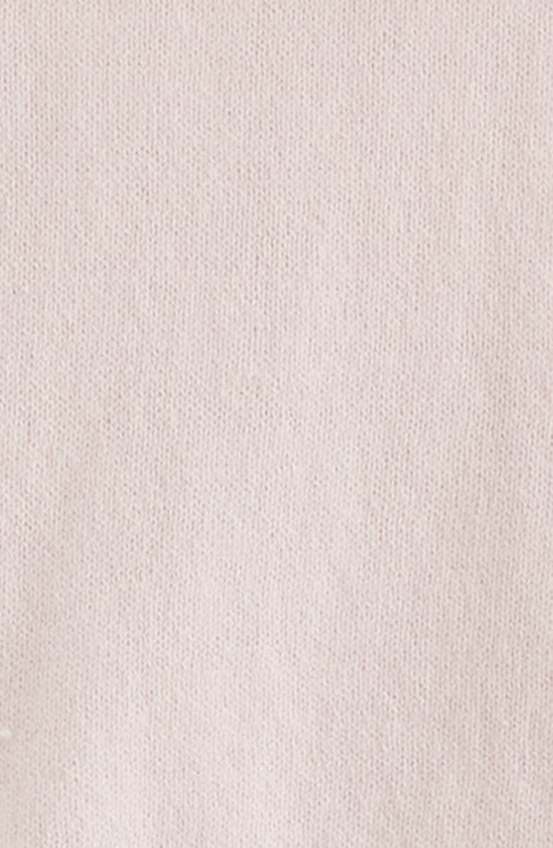 Nordstrom Ruffle Cotton Blend Sweater & Pants Set, Alternate, color, Pink Heaven