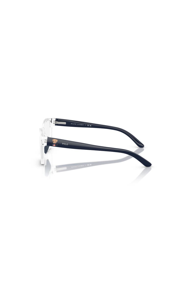 45mm Round optical glasses, Alternate, color, Transparent