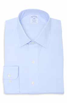 Regular Fit Non-Iron Dobby Dot Dress Shirt