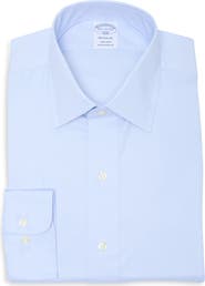 Brooks Brothers Regular Fit Non-Iron Dobby Dot Dress Shirt