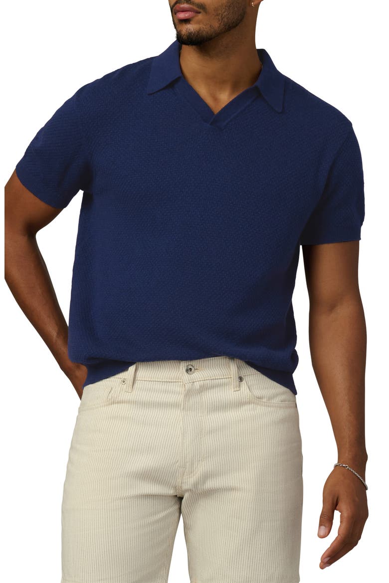 Johnny Collar Polo, Main, color, FRENCH NAVY