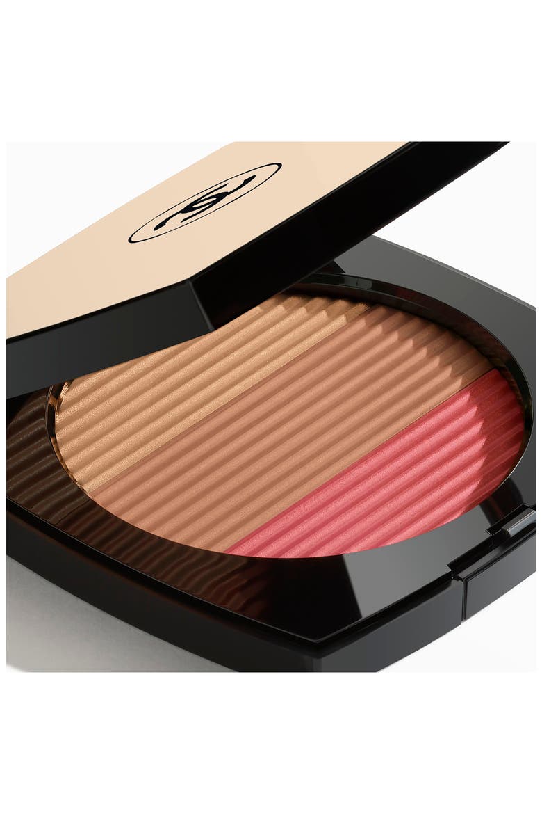 LES BEIGES Healthy Glow Sun-Kissed Powder, Alternate, color, T4 - MEDIUM ROSE GOLD