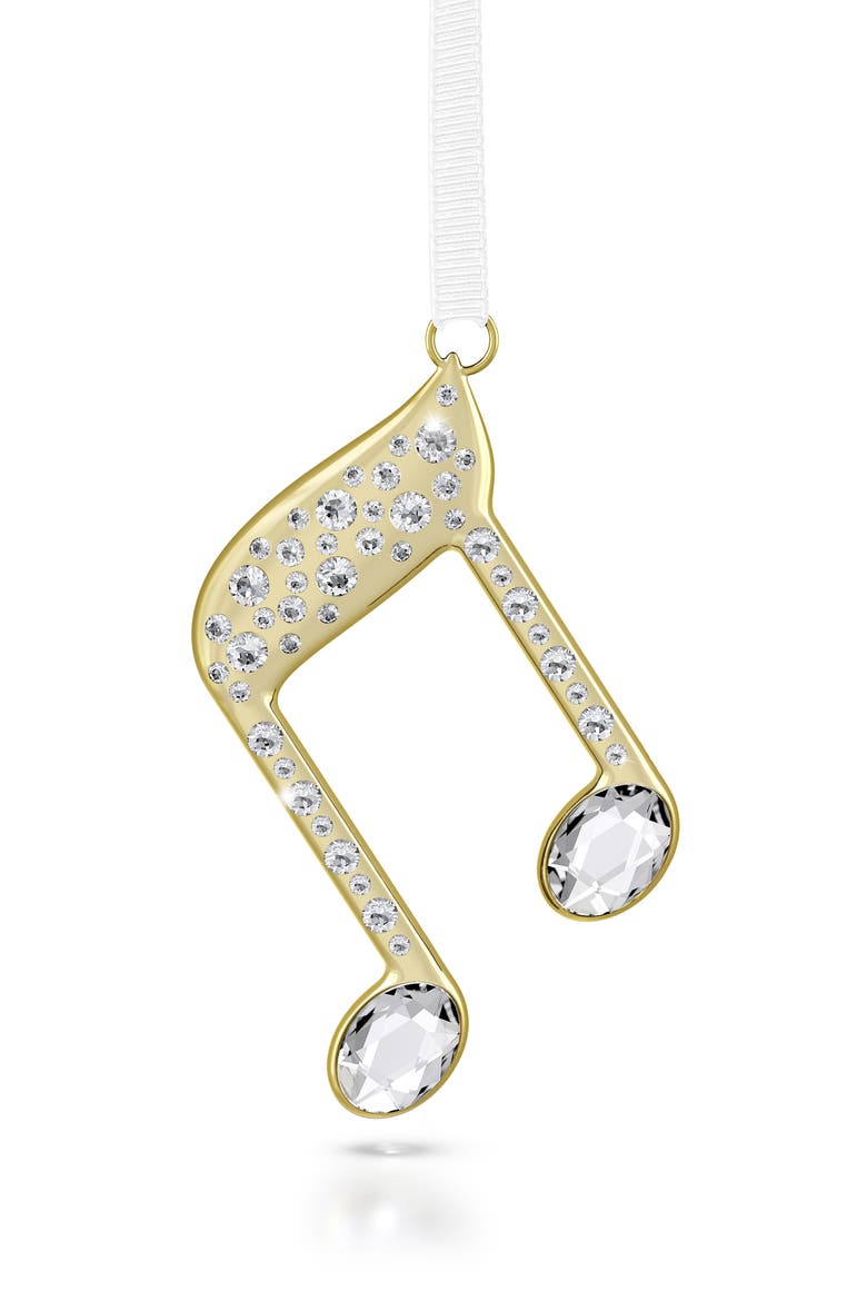 Holiday Magic Music Note Crystal Ornament video
