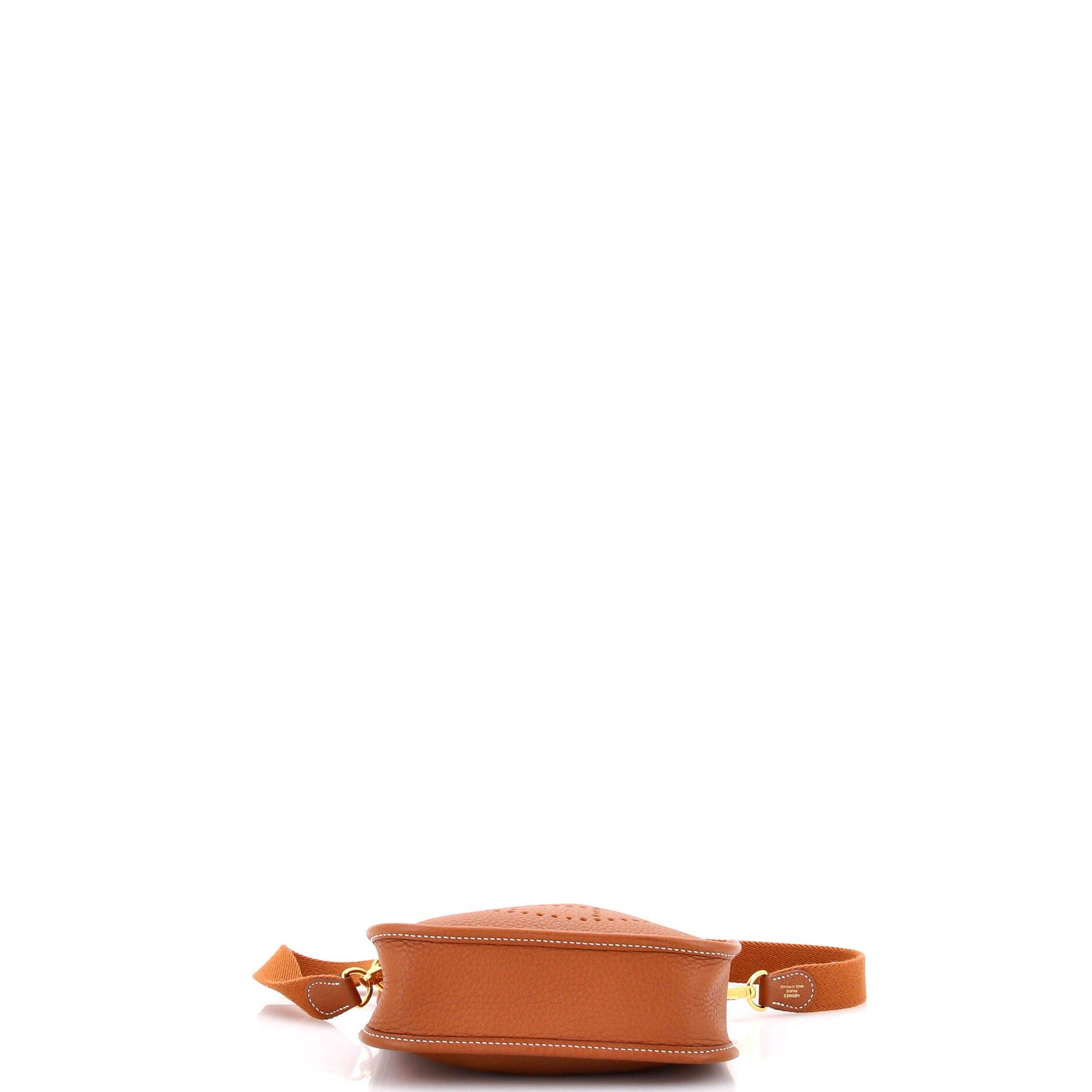 Pre-Owned Hermes Evelyne Bag Gen III Clemence TPM, Alternate, color, Gold