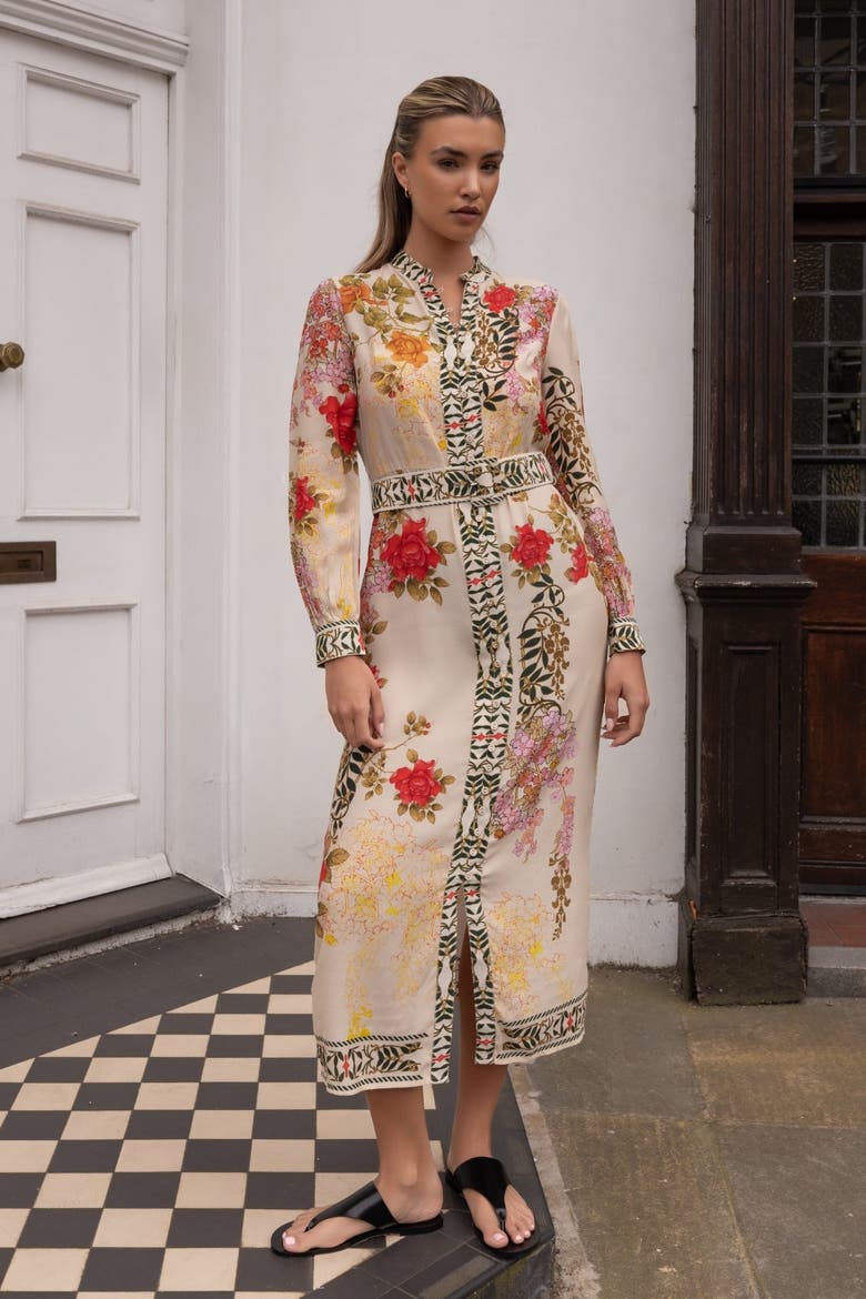 Brenna Dress, Alternate, color, Cream