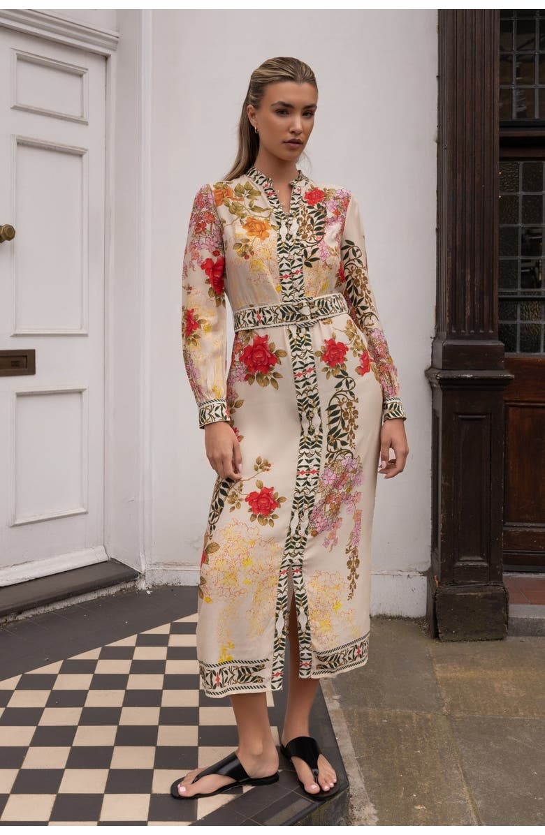 RAISHMA Brenna Dress, Alternate, color, Cream