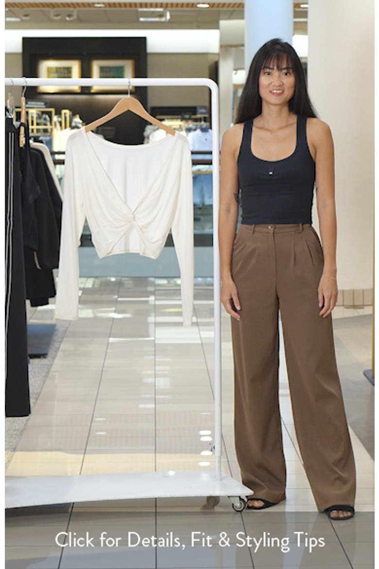 Featherweight Rib Twist Top video