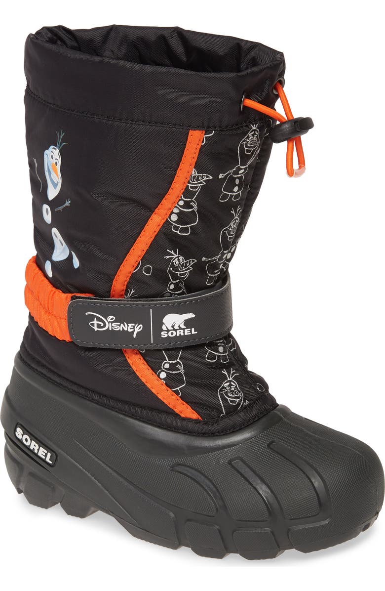 SOREL x Disney Flurry Weather Resistant Snow Boot, Main, color,