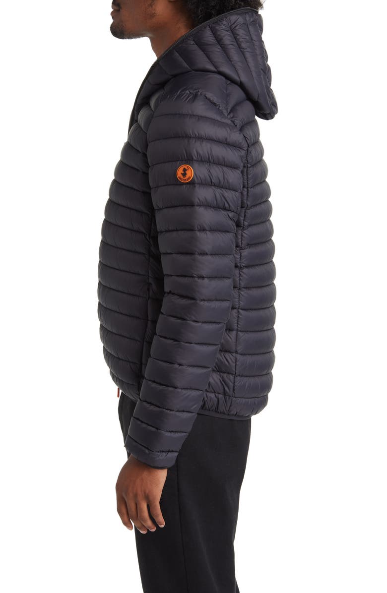 Save The Duck Donald Quilted Hooded Water Resistant Insulated Puffer Jacket, Alternate, color, 
