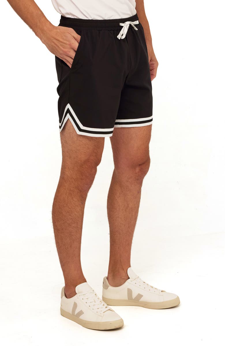 Threads 4 Thought Darren Essential Drawstring Shorts, Alternate, color, Black