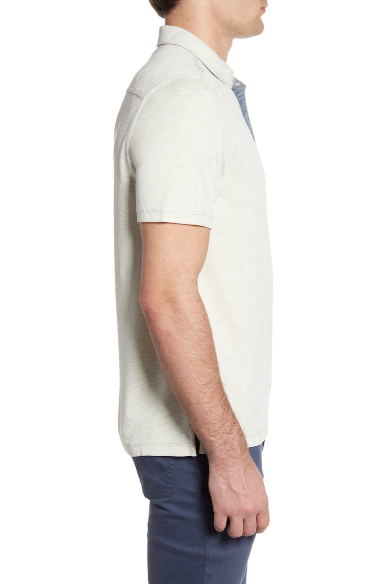 Palmetto Paradise Polo, Alternate, color, COCONUT CREAM