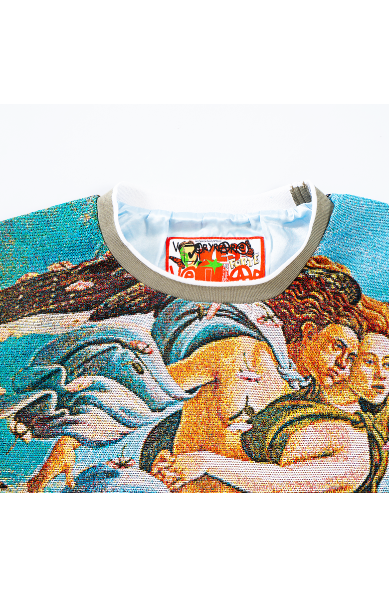 VERYRARE Birth of Venus Crewneck, Alternate, color, Blue
