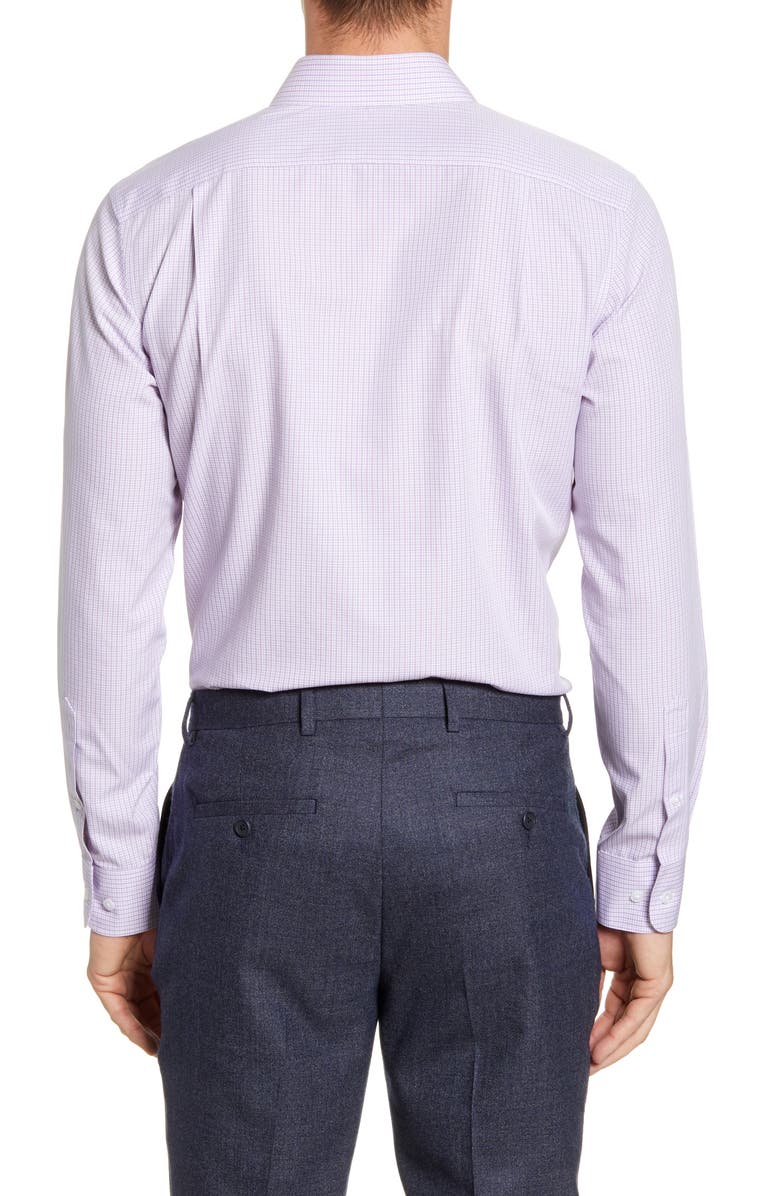 Bonobos Trim Fit Check Dress Shirt, Alternate, color,