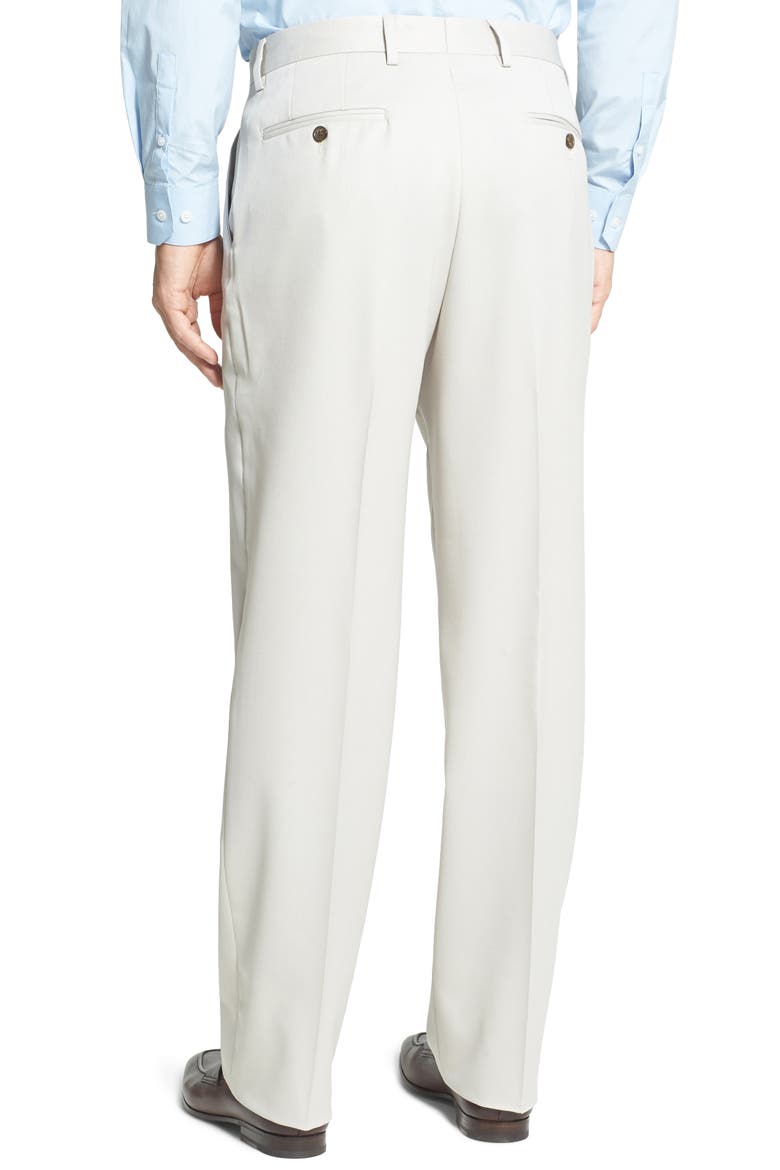 Worsted Wool Gabardine Pants, Alternate, color, STONE