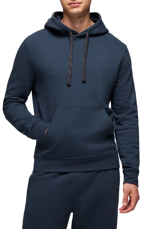 Prana Fleece Hoodie In Blue