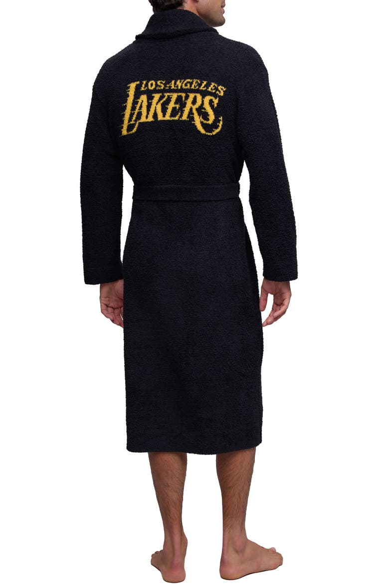 Gender Inclusive Los Angeles Lakers CozyChic Robe, Alternate, color, BLACK MULTI