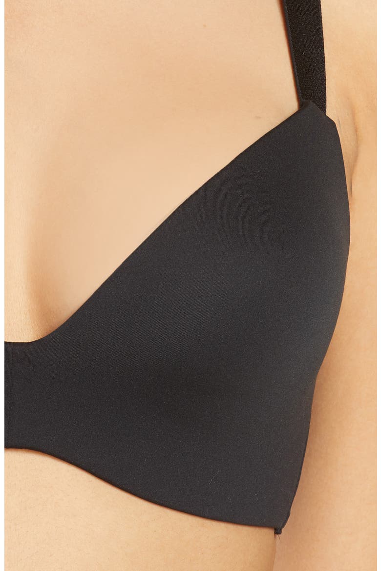 S by Sloggi Substance Push-Up Bralette, Alternate, color, BLACK