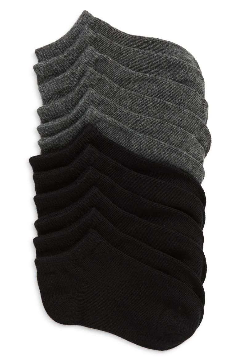 Kids' 6-Pack Low Cut Socks, Main, color, MULTI