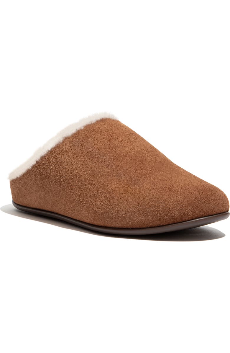 FitFlop Chrissie Shearling, Main, color, Tumbled Tan