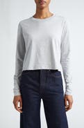 LOULOU DE SAISON Masal Long Sleeve Cotton T-Shirt