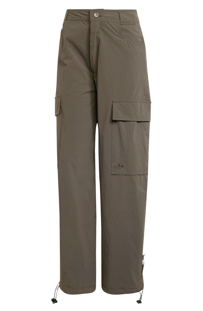 adidas Originals Premium Essentials Cargo Pants, Alternate, color, Shadow Olive